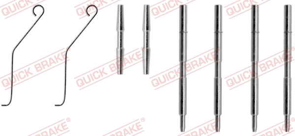 Accessory Kit, disc brake pad